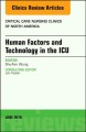 Human factors and technology in the ICU  Cover Image