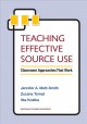 Go to record Teaching effective source use : classroom approaches that ...